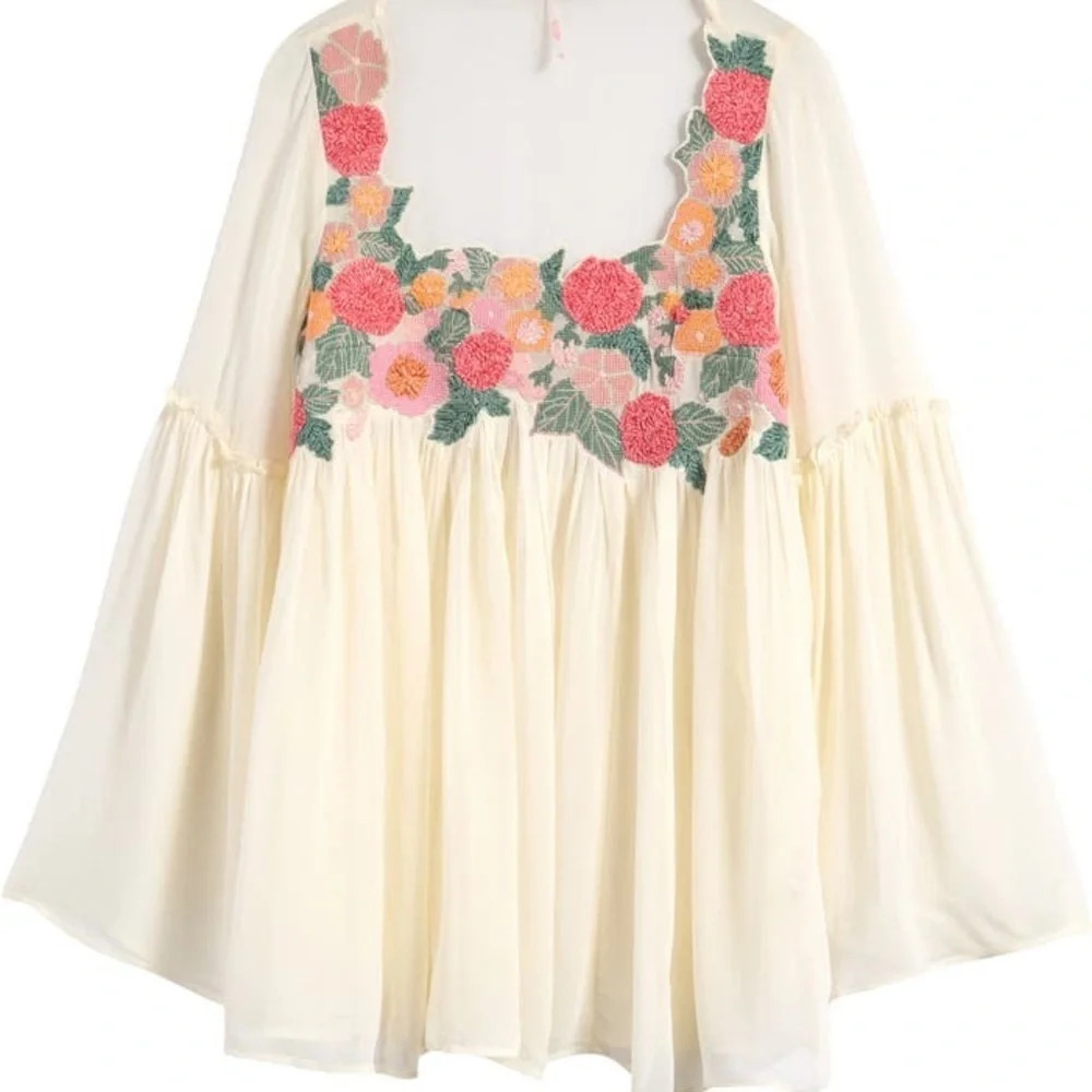 Free people Madeline Bell Sleeve Tunic